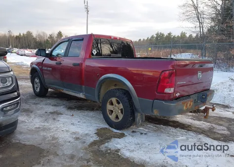 2012 Ram 1500 Slt z USA, uszkodzony, nr VIN 1C6RD7GT9CS214859